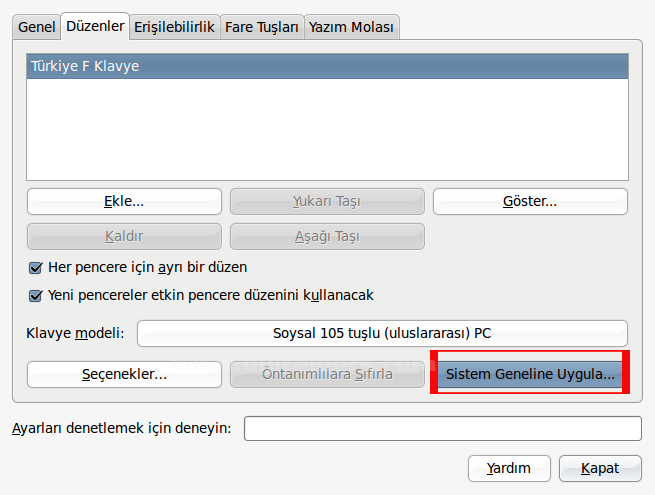 Linux Mint Klavye Düzenini Değiştirmetürkçe F Klavye Yapma
