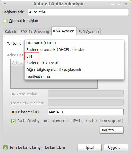 Linux Mint8217;de Dns Değişimi