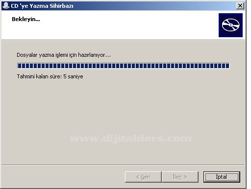 Windows ile Cd Yazmak