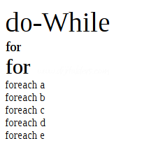 While, Do While , For, Foreach Döngüleri