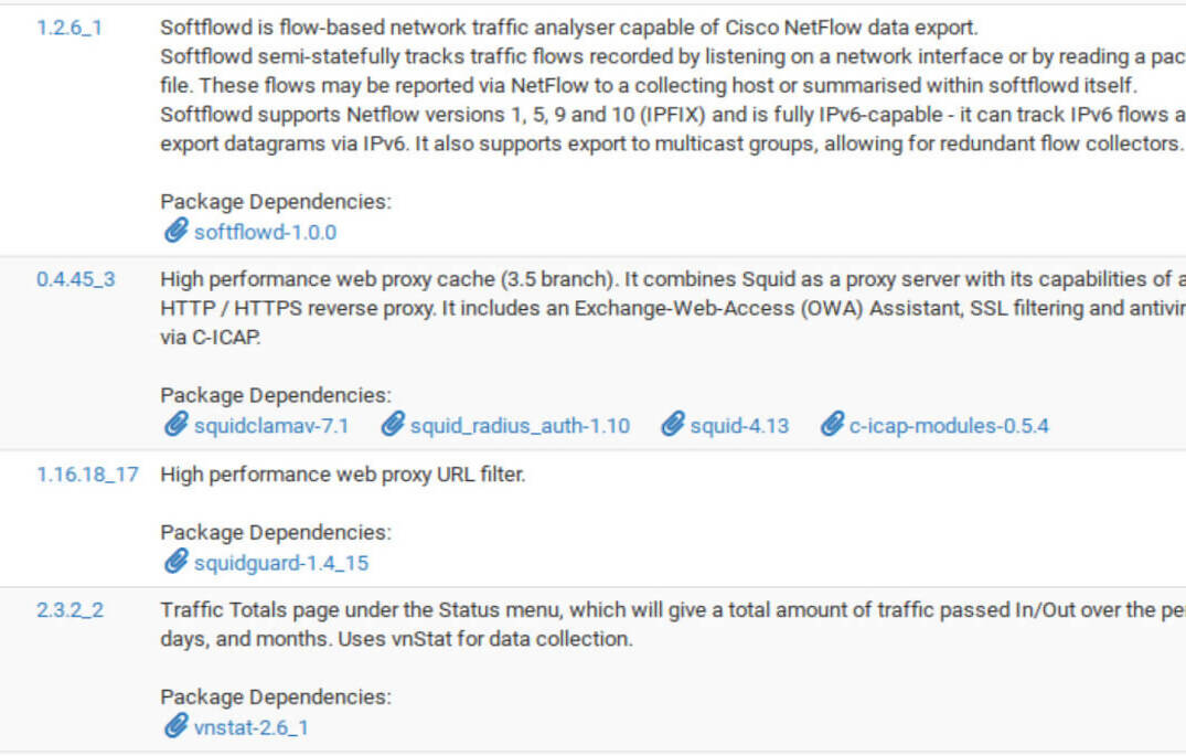 Pfsense Squid ve SquidGuard Paketlerinin Kurulması 2025