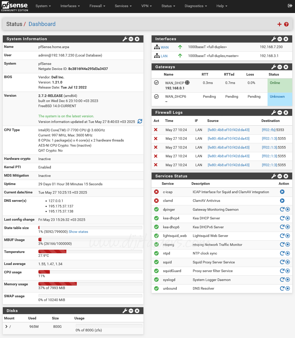 pfSense Sertifika Korumalı Ayarlar (MEB Hattında da çalışmakta)