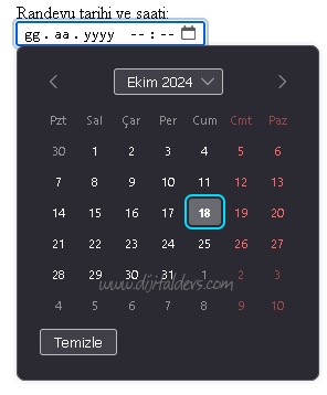 HTML5 Form Yapısı ve Form Elemanları